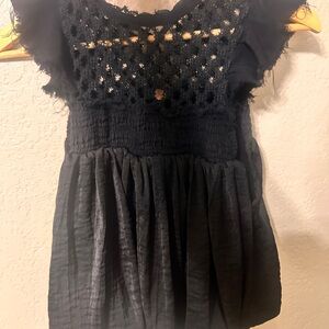 Free People Black Top